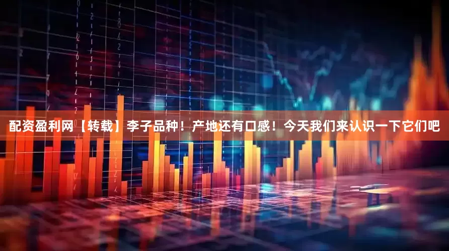 配资盈利网【转载】李子品种！产地还有口感！今天我们来认识一下它们吧